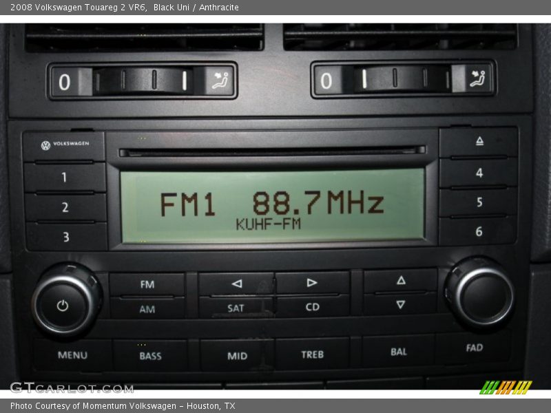 Black Uni / Anthracite 2008 Volkswagen Touareg 2 VR6
