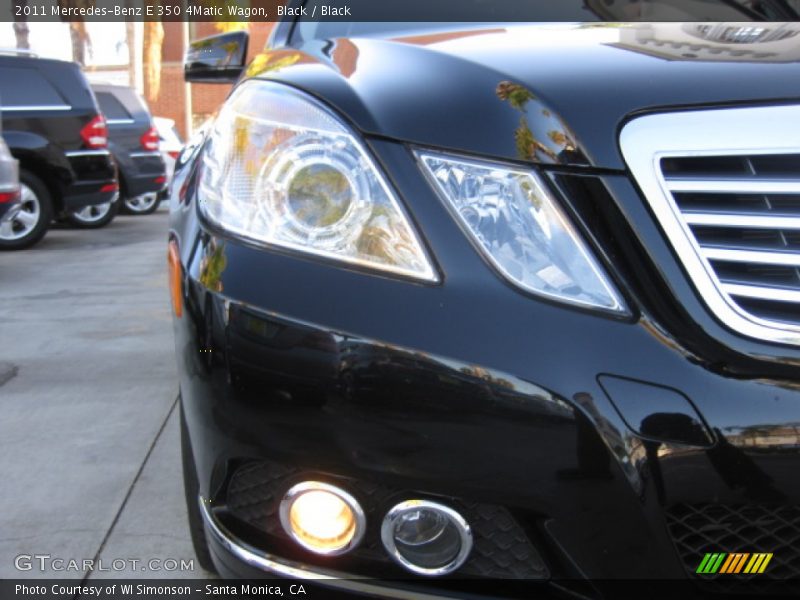 Black / Black 2011 Mercedes-Benz E 350 4Matic Wagon