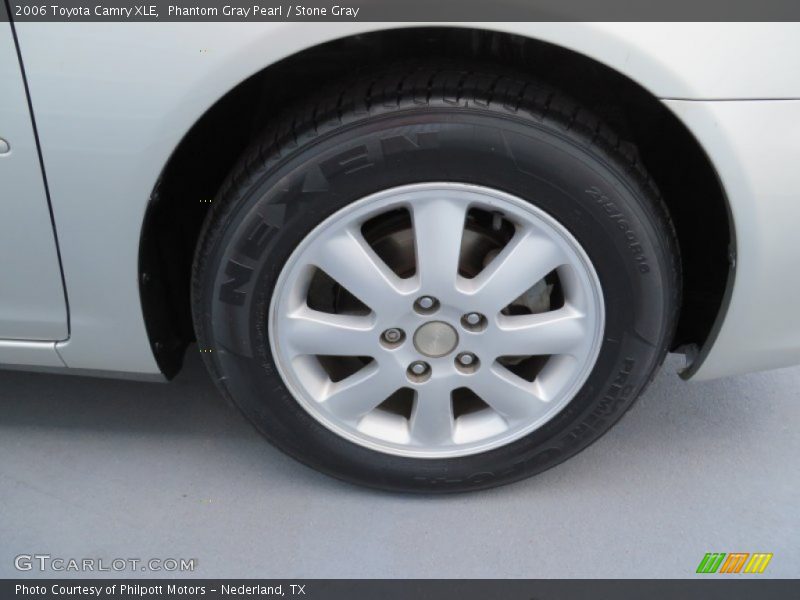 Phantom Gray Pearl / Stone Gray 2006 Toyota Camry XLE