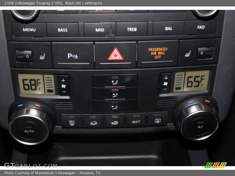 Black Uni / Anthracite 2008 Volkswagen Touareg 2 VR6