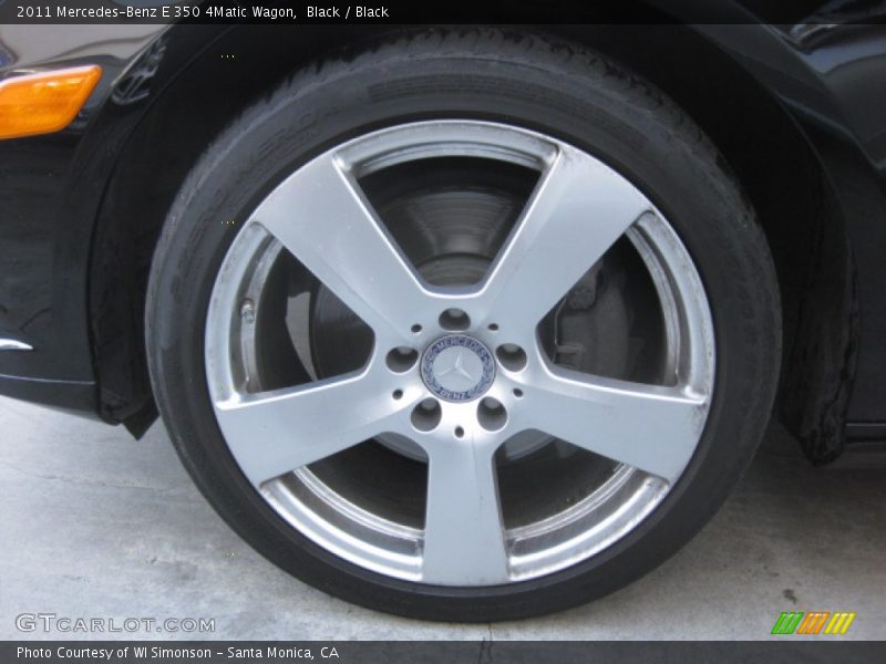 Black / Black 2011 Mercedes-Benz E 350 4Matic Wagon