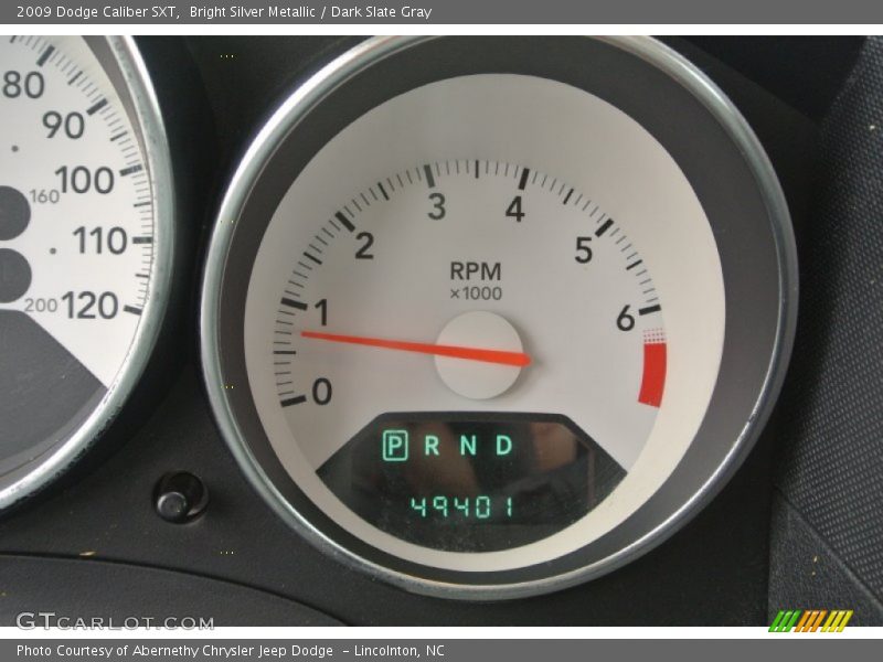 Bright Silver Metallic / Dark Slate Gray 2009 Dodge Caliber SXT