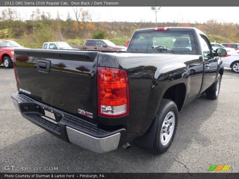 Onyx Black / Dark Titanium 2011 GMC Sierra 1500 Regular Cab