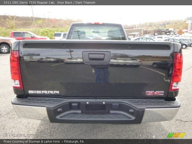 Onyx Black / Dark Titanium 2011 GMC Sierra 1500 Regular Cab