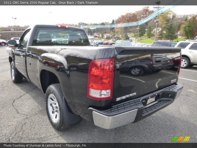 Onyx Black / Dark Titanium 2011 GMC Sierra 1500 Regular Cab