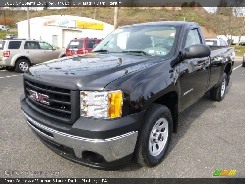 Onyx Black / Dark Titanium 2011 GMC Sierra 1500 Regular Cab