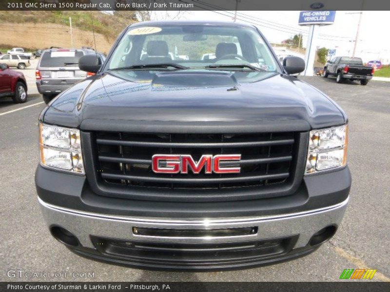 Onyx Black / Dark Titanium 2011 GMC Sierra 1500 Regular Cab