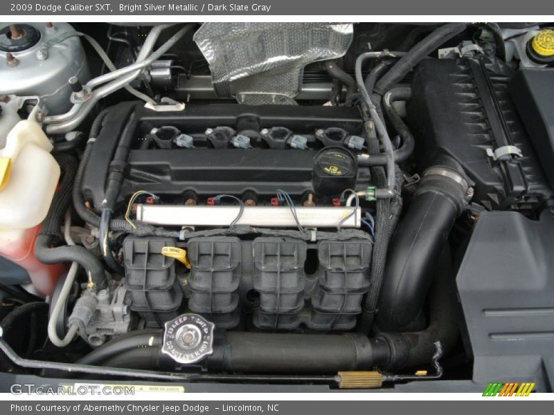 Bright Silver Metallic / Dark Slate Gray 2009 Dodge Caliber SXT
