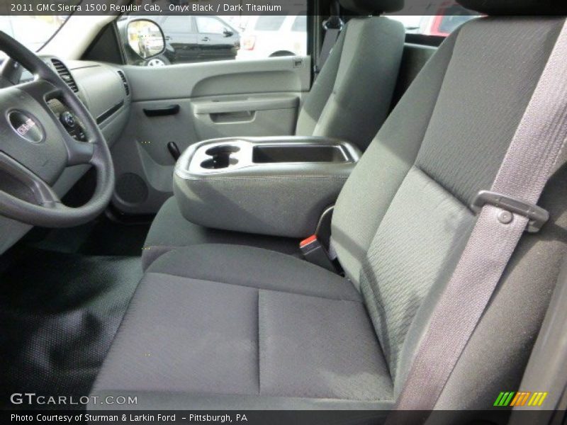 Onyx Black / Dark Titanium 2011 GMC Sierra 1500 Regular Cab