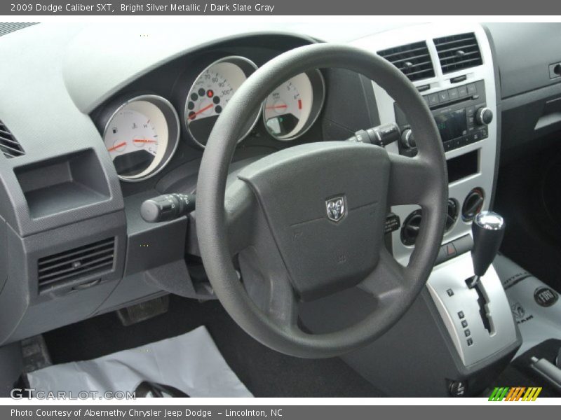 Bright Silver Metallic / Dark Slate Gray 2009 Dodge Caliber SXT