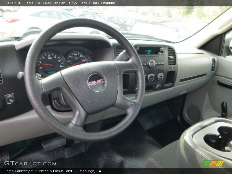 Onyx Black / Dark Titanium 2011 GMC Sierra 1500 Regular Cab