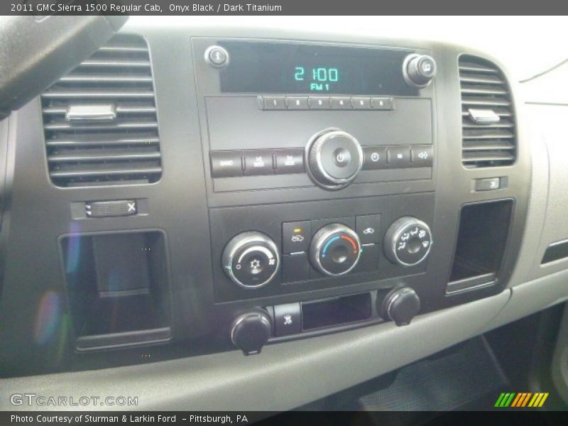 Onyx Black / Dark Titanium 2011 GMC Sierra 1500 Regular Cab