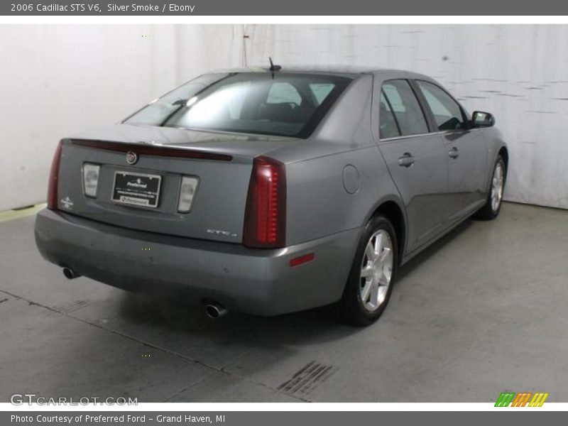 Silver Smoke / Ebony 2006 Cadillac STS V6