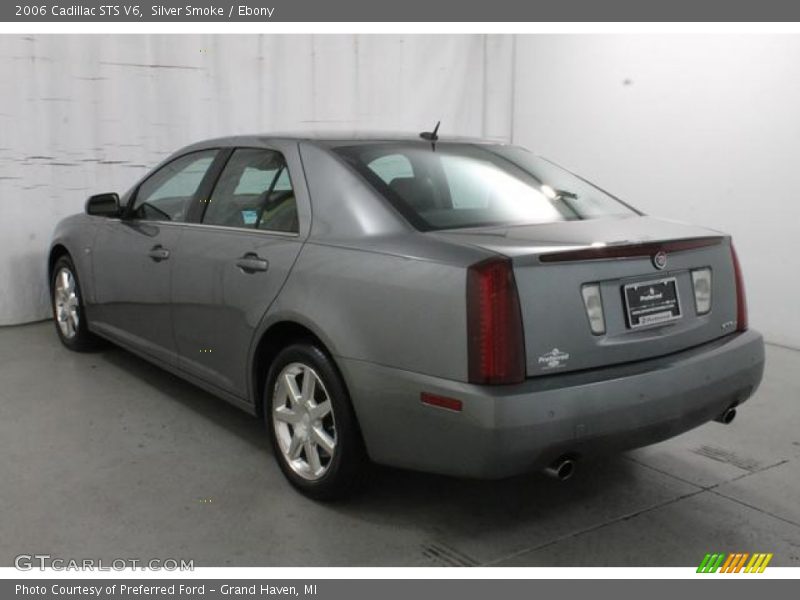 Silver Smoke / Ebony 2006 Cadillac STS V6