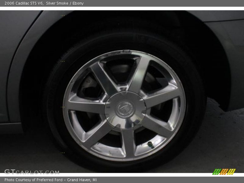 Silver Smoke / Ebony 2006 Cadillac STS V6