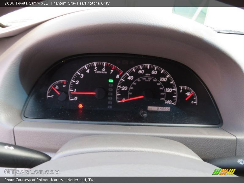 Phantom Gray Pearl / Stone Gray 2006 Toyota Camry XLE