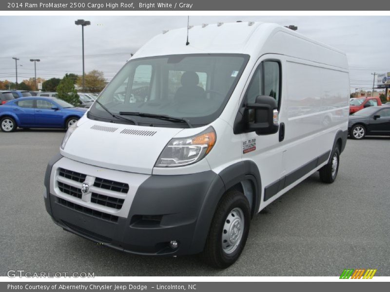 Front 3/4 View of 2014 ProMaster 2500 Cargo High Roof