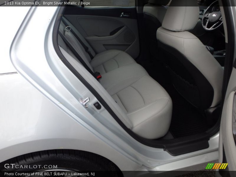 Bright Silver Metallic / Beige 2013 Kia Optima EX