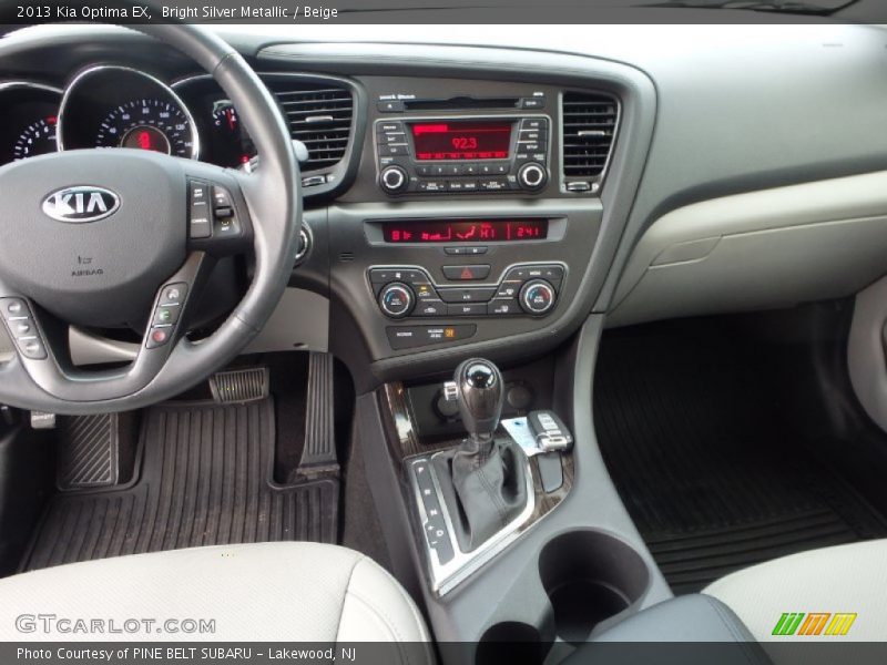 Bright Silver Metallic / Beige 2013 Kia Optima EX