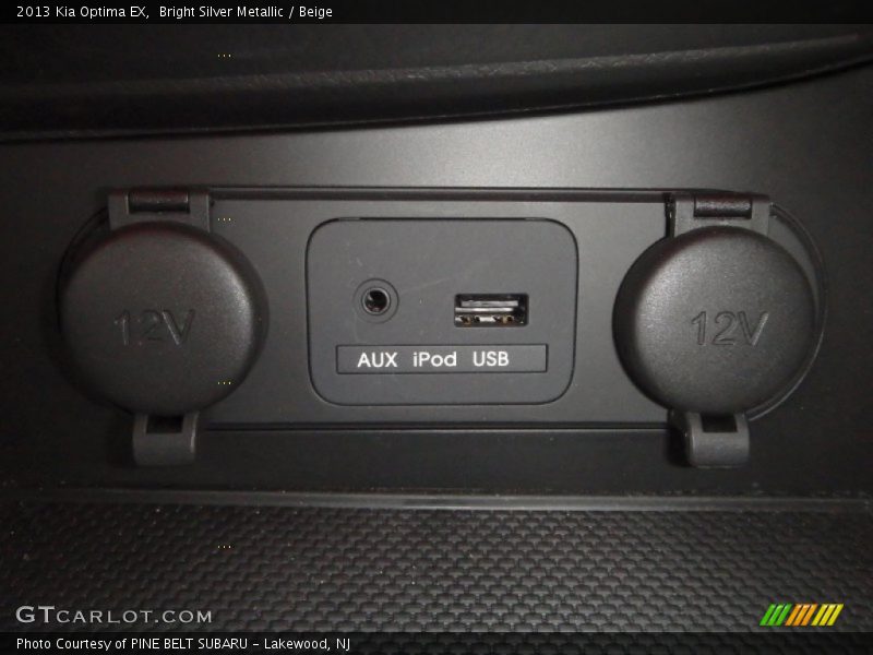 Bright Silver Metallic / Beige 2013 Kia Optima EX