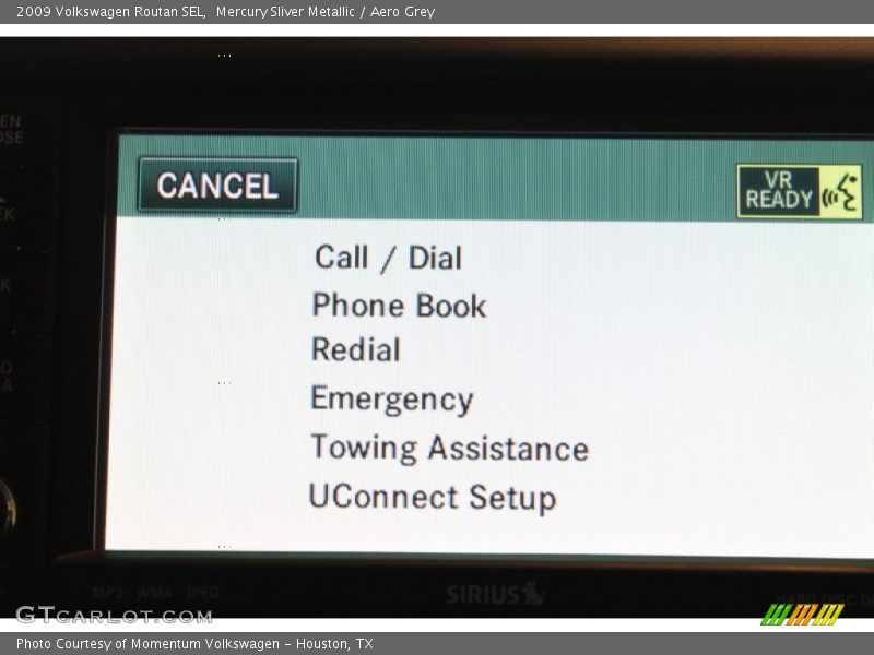 Mercury Sliver Metallic / Aero Grey 2009 Volkswagen Routan SEL