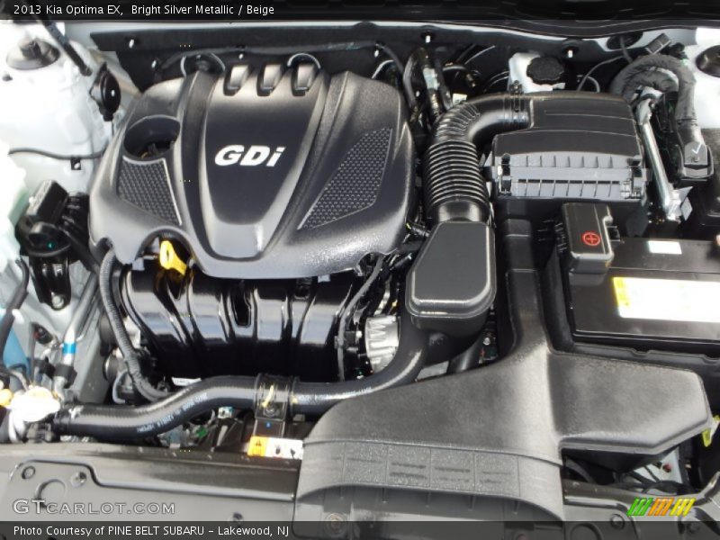 Bright Silver Metallic / Beige 2013 Kia Optima EX