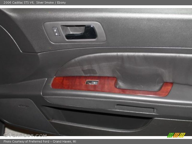 Silver Smoke / Ebony 2006 Cadillac STS V6