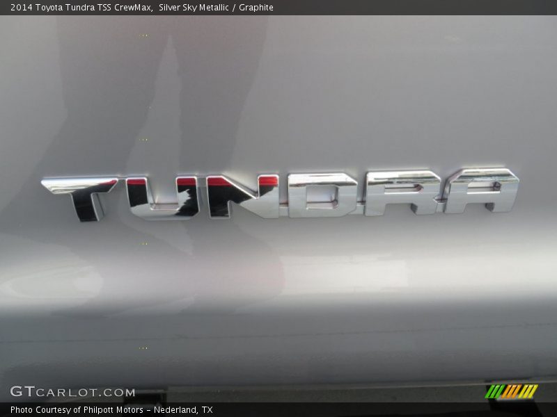 Silver Sky Metallic / Graphite 2014 Toyota Tundra TSS CrewMax