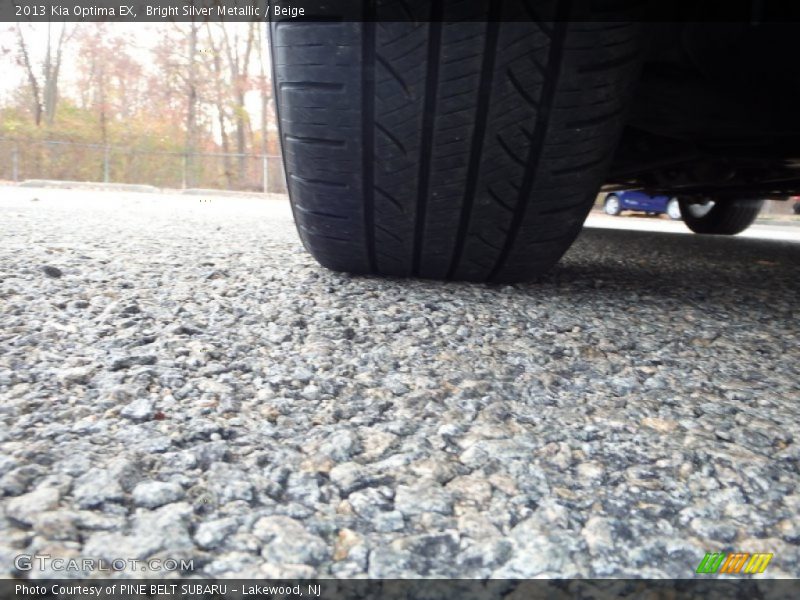 Bright Silver Metallic / Beige 2013 Kia Optima EX