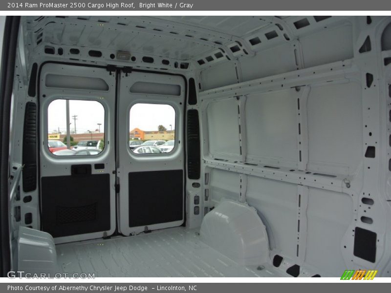Bright White / Gray 2014 Ram ProMaster 2500 Cargo High Roof