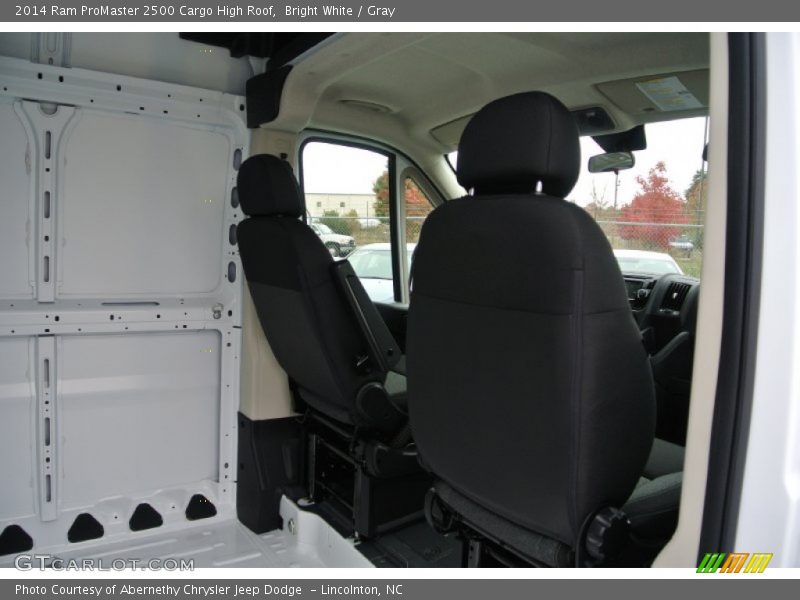 Bright White / Gray 2014 Ram ProMaster 2500 Cargo High Roof