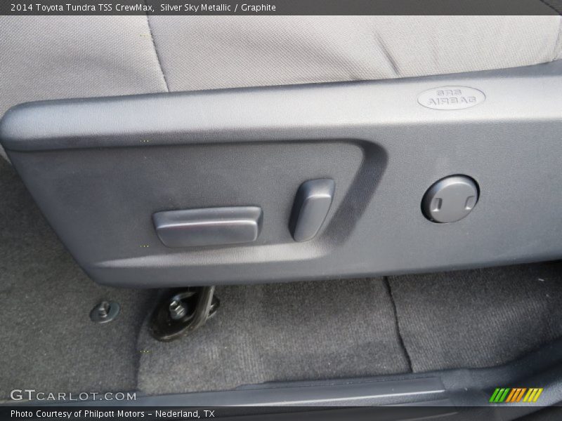 Silver Sky Metallic / Graphite 2014 Toyota Tundra TSS CrewMax