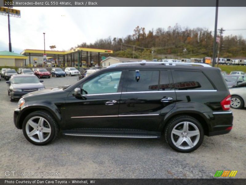 Black / Black 2012 Mercedes-Benz GL 550 4Matic