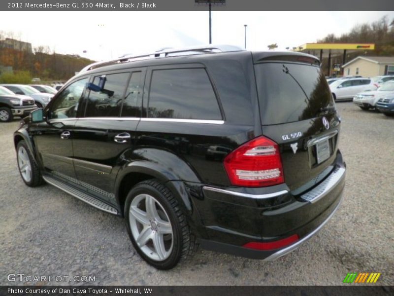 Black / Black 2012 Mercedes-Benz GL 550 4Matic