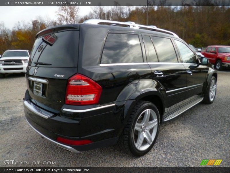 Black / Black 2012 Mercedes-Benz GL 550 4Matic