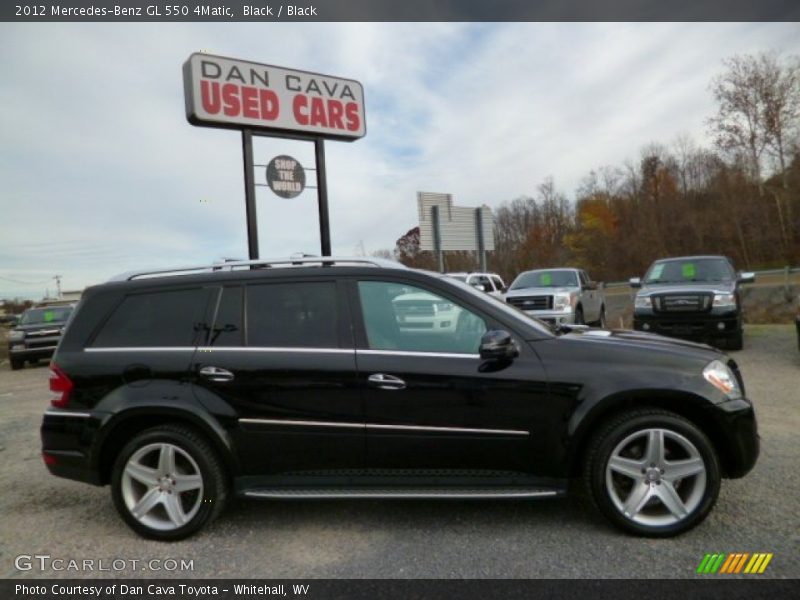 Black / Black 2012 Mercedes-Benz GL 550 4Matic