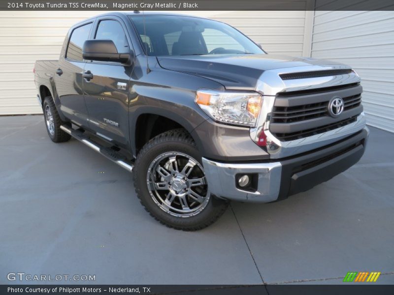 Magnetic Gray Metallic / Black 2014 Toyota Tundra TSS CrewMax