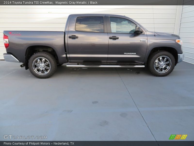 Magnetic Gray Metallic / Black 2014 Toyota Tundra TSS CrewMax