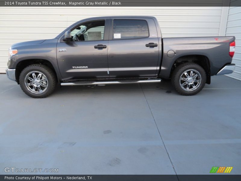 Magnetic Gray Metallic / Black 2014 Toyota Tundra TSS CrewMax
