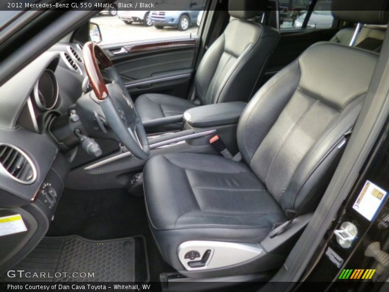 Black / Black 2012 Mercedes-Benz GL 550 4Matic