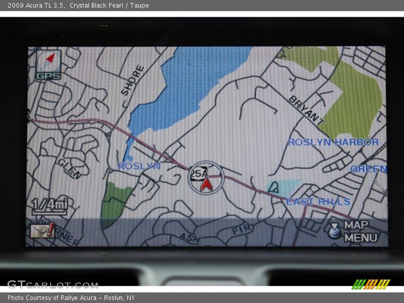 Crystal Black Pearl / Taupe 2009 Acura TL 3.5