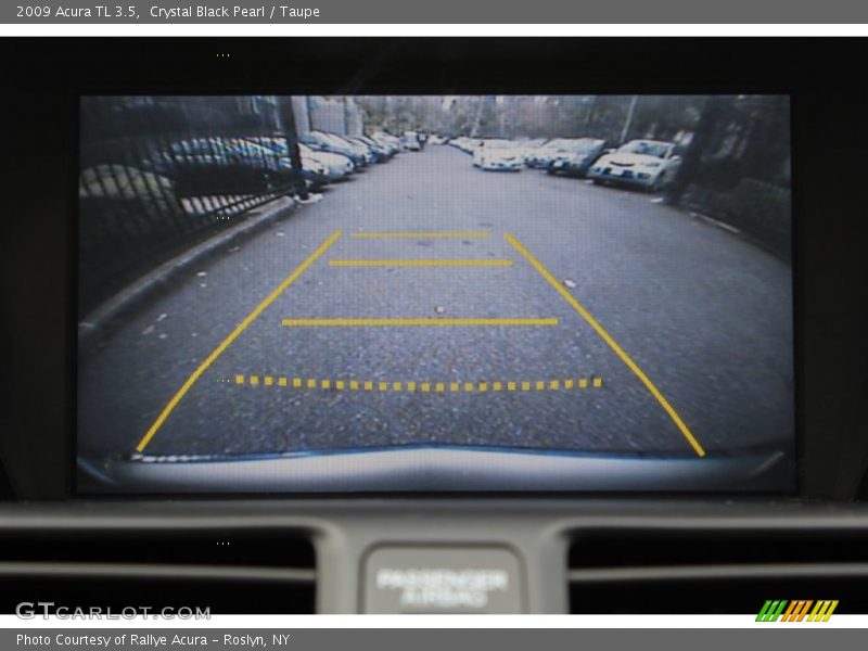 Crystal Black Pearl / Taupe 2009 Acura TL 3.5