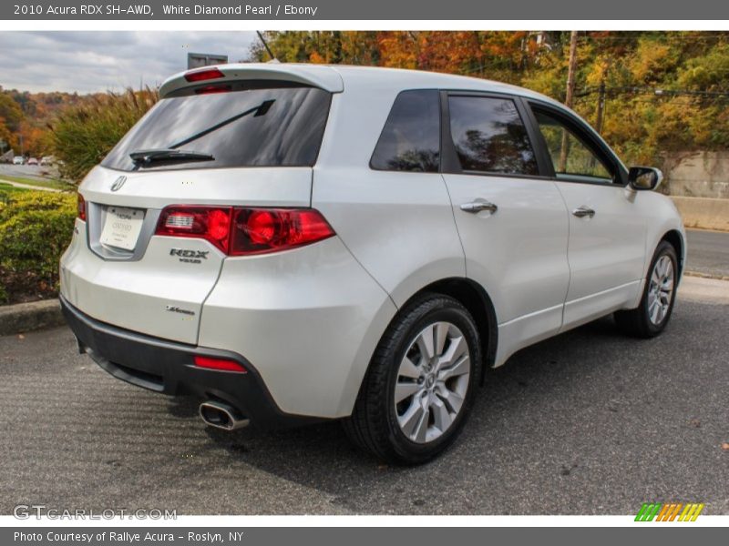 White Diamond Pearl / Ebony 2010 Acura RDX SH-AWD