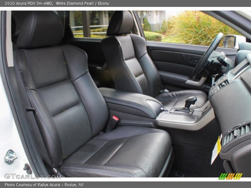 White Diamond Pearl / Ebony 2010 Acura RDX SH-AWD