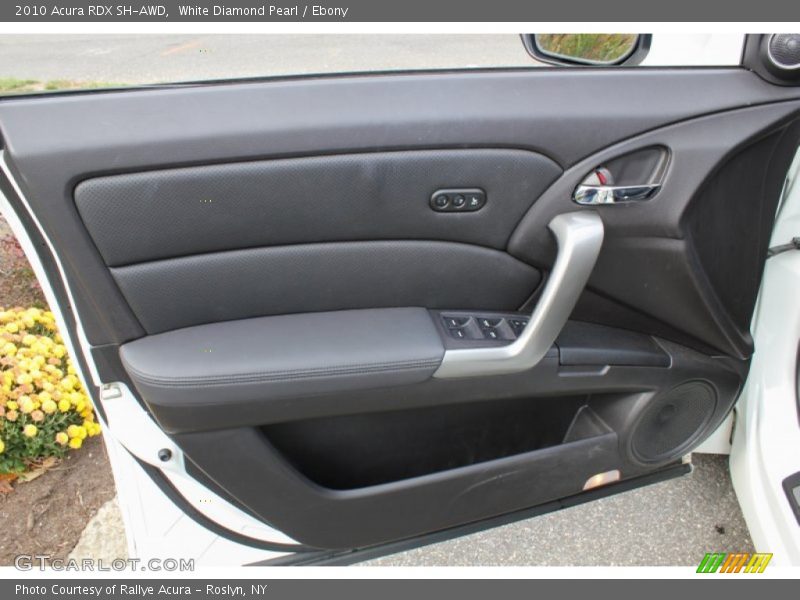 White Diamond Pearl / Ebony 2010 Acura RDX SH-AWD