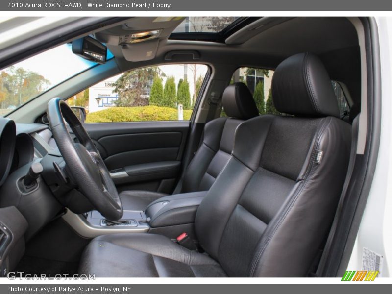 White Diamond Pearl / Ebony 2010 Acura RDX SH-AWD