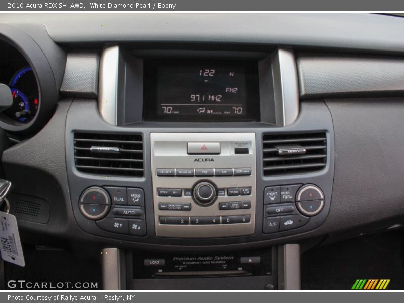 White Diamond Pearl / Ebony 2010 Acura RDX SH-AWD