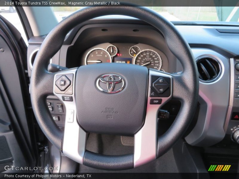 Magnetic Gray Metallic / Black 2014 Toyota Tundra TSS CrewMax