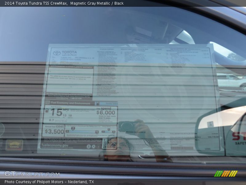 Magnetic Gray Metallic / Black 2014 Toyota Tundra TSS CrewMax