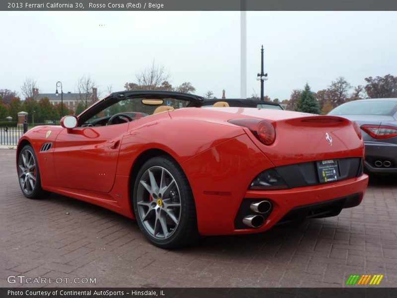 Rosso Corsa (Red) / Beige 2013 Ferrari California 30